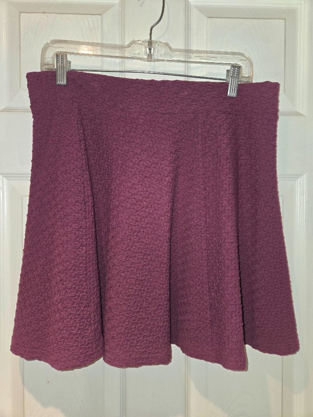 Purple Flare Skirt